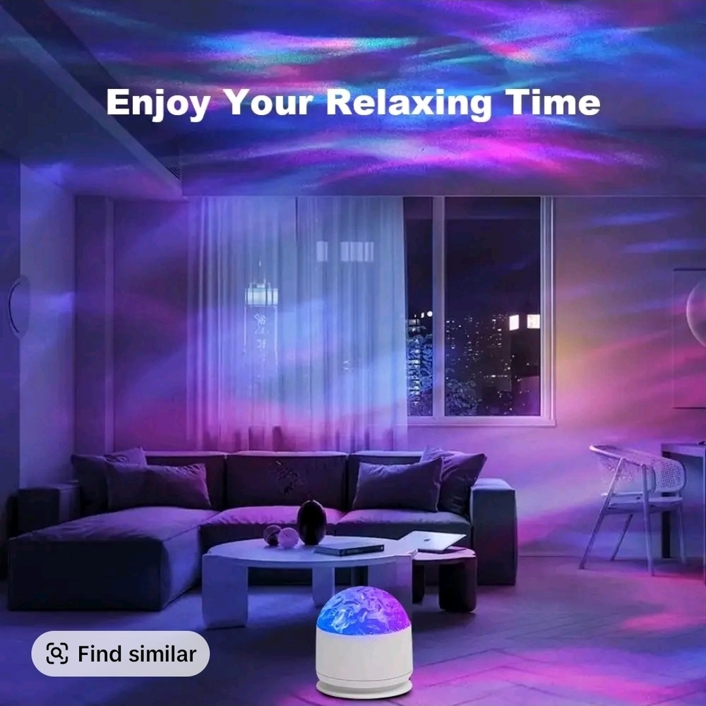 Multicolor LED Starry Night Projector